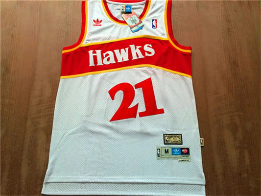 Atlanta Hawks Dominique Wilkins NO.21 Basketball Jersey