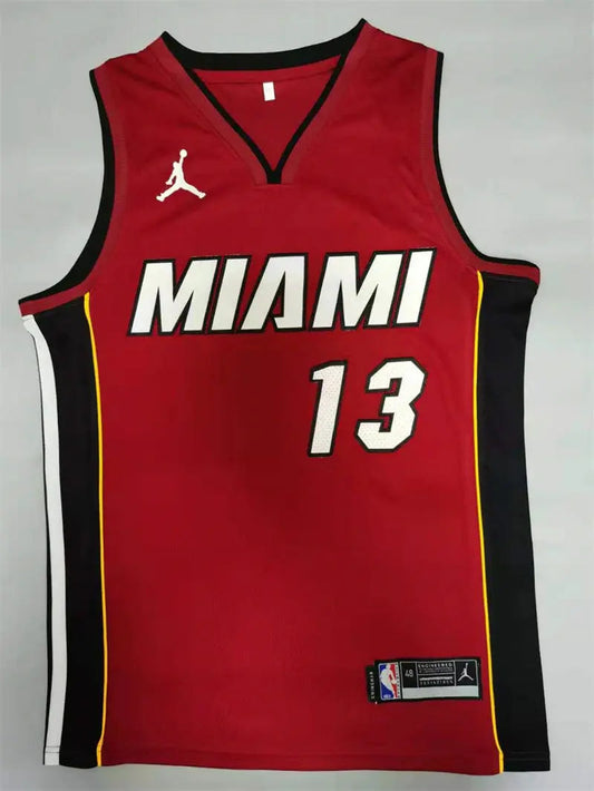 Miami Heat Adebayo NO.13 Basketball Jersey