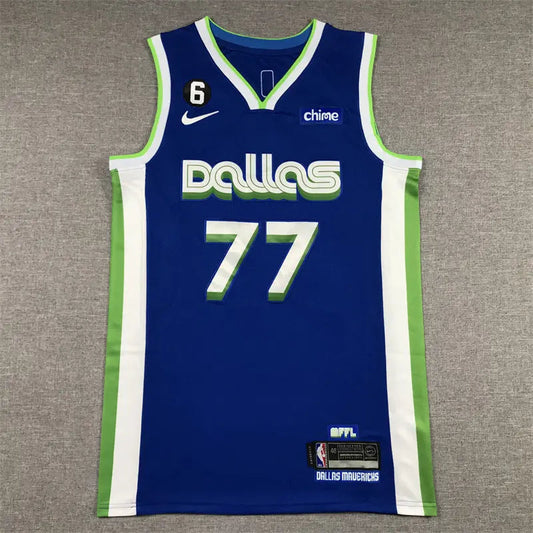 Dallas Mavericks Luka Don?i? NO.77 Basketball Jersey