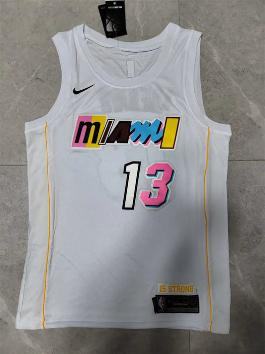 Miami Heat Adebayo NO.13 Basketball Jersey