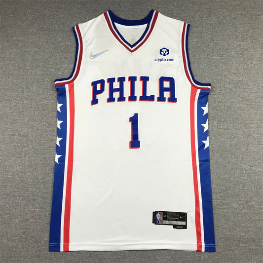 Philadelphia 76ers James Harden NO.1 basketball Jersey