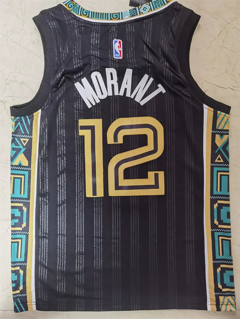 Memphis Grizzlies Ja Morant NO.12 Basketball Jersey