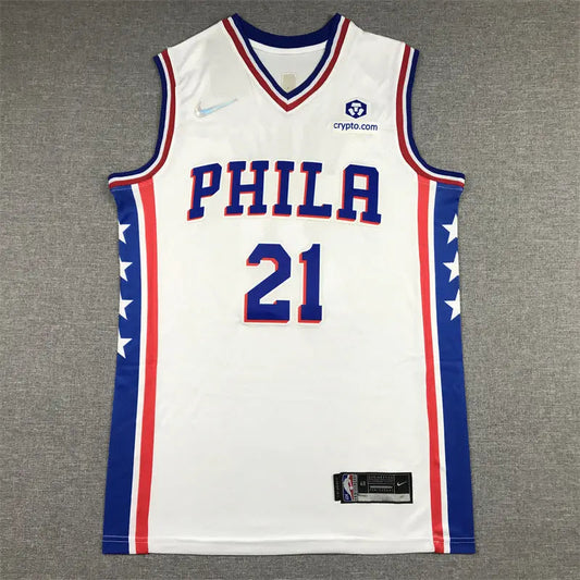 Philadelphia 76ers Joel Embiid NO.21 basketball Jersey