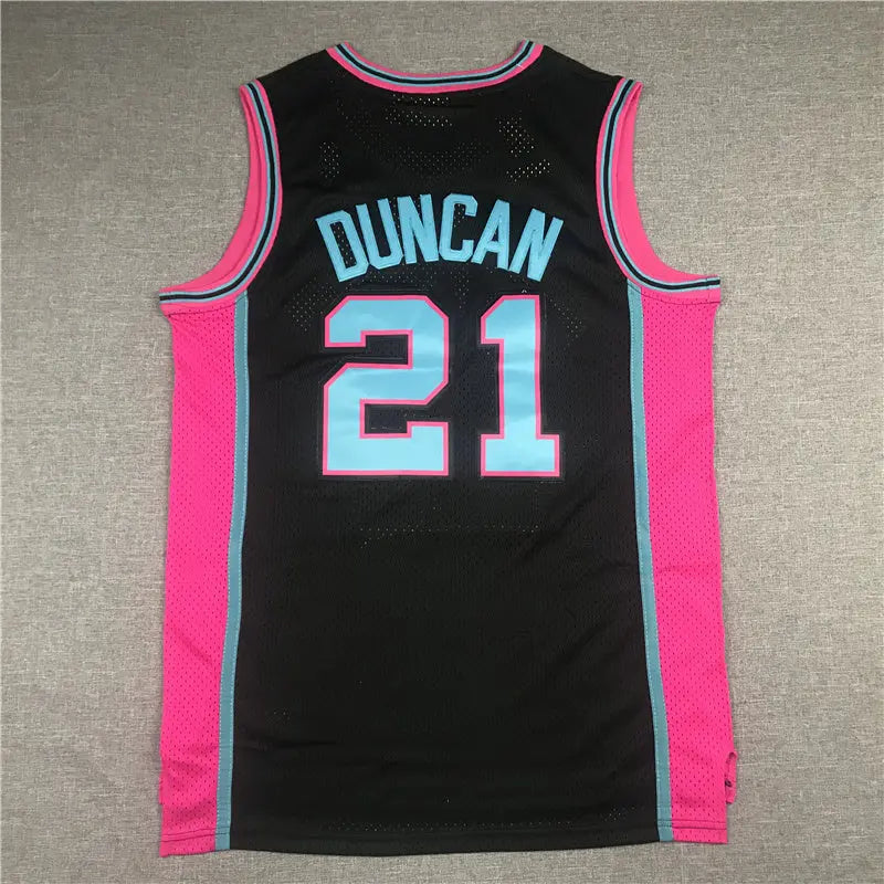 San Antonio Spurs Tim Duncan NO.21 Basketball Jersey