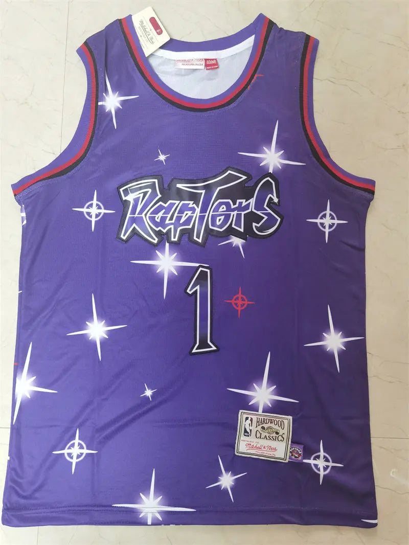 Toronto Raptors Tracy McGrady NO.1 Basketball Jersey