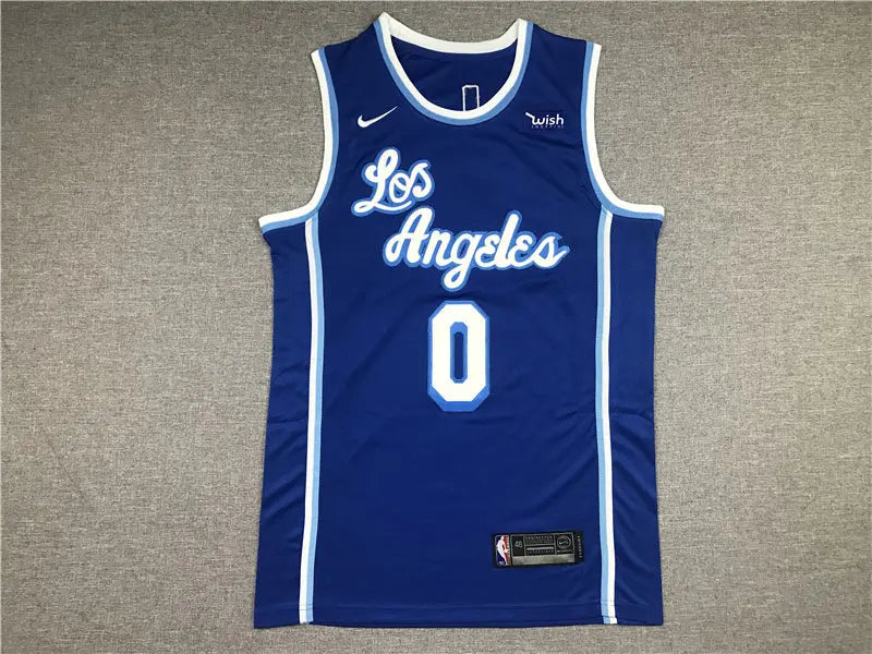 Los Angeles Lakers Russell Westbrook NO.0 Basketball Jersey