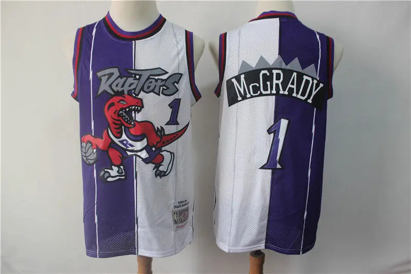 Toronto Raptors Tracy McGrady NO.1 Basketball Jersey