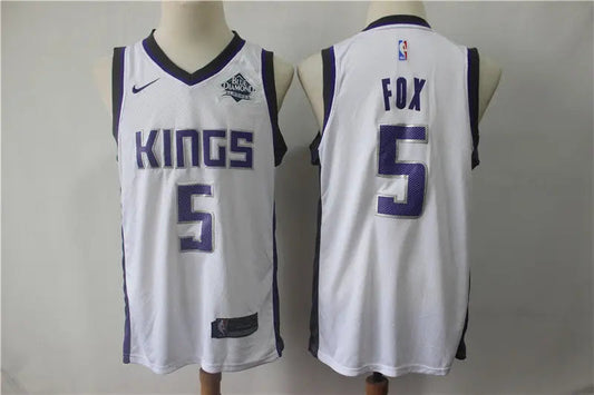 Sacramento Kings Fox NO.5 Basketball Jersey