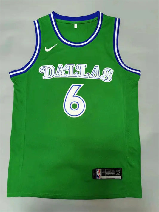 Dallas Mavericks Kristaps Porzingis NO.6 Basketball Jersey