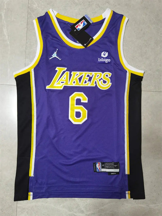 Los Angeles Lakers Lebron James NO.6 Basketball Jersey