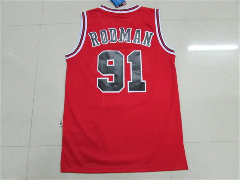 Chicago Bulls Dennis Rodman NO.91 Basketball Jersey