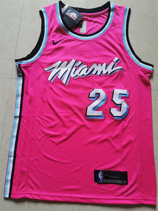 Miami Heat Nunn NO.25 Basketball Jersey