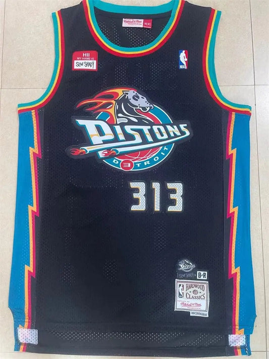 Detroit Pistons Shady NO.313 Basketball Jersey