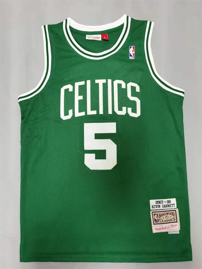 Boston Celtics Garnett NO.5 Basketball Jersey