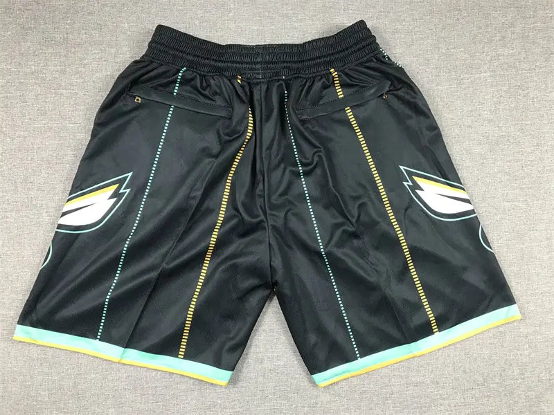 Charlotte Hornets Black Basketball Shorts