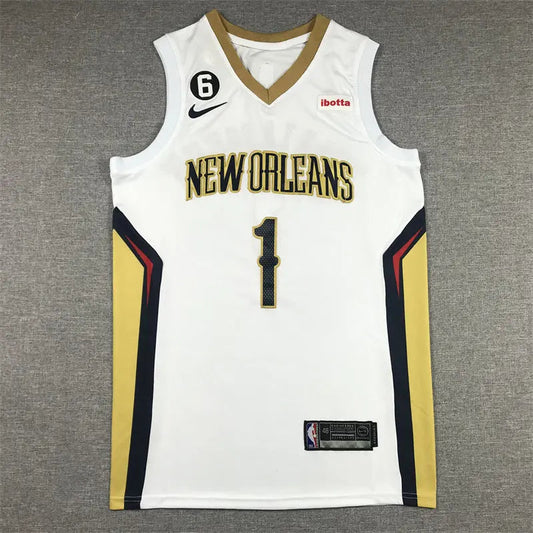 New Orleans Pelicans Zion Williamson NO.1 Basketball Jersey