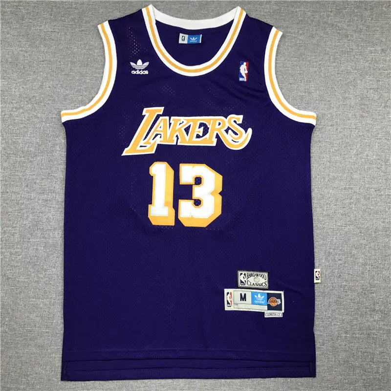 Los Angeles Lakers Wilt Chamberlain NO.13 Basketball Jersey