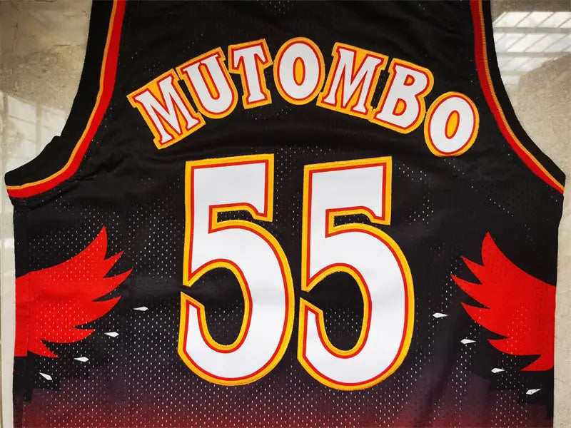 Atlanta Hawks Dikembe Mutombo NO.55 Basketball Jersey