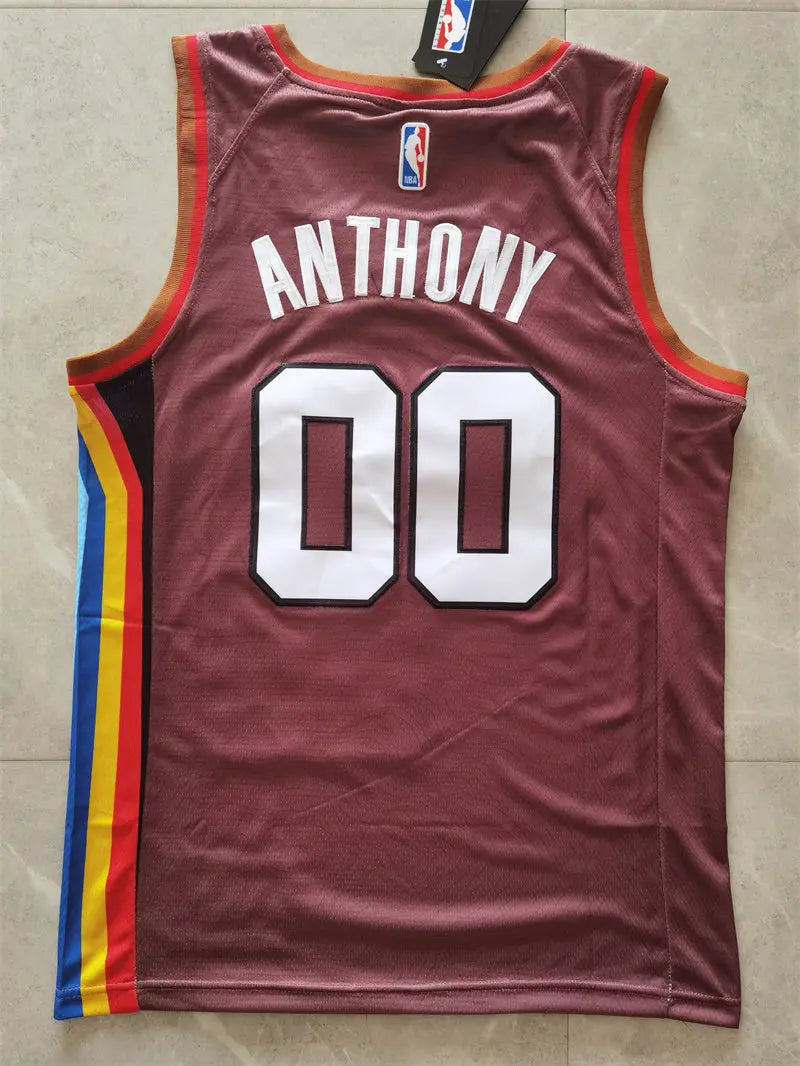 Portland Trail Blazers Carmelo Anthony NO.00 Basketball Jersey