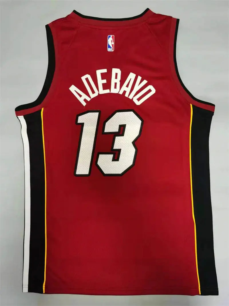 Miami Heat Adebayo NO.13 Basketball Jersey