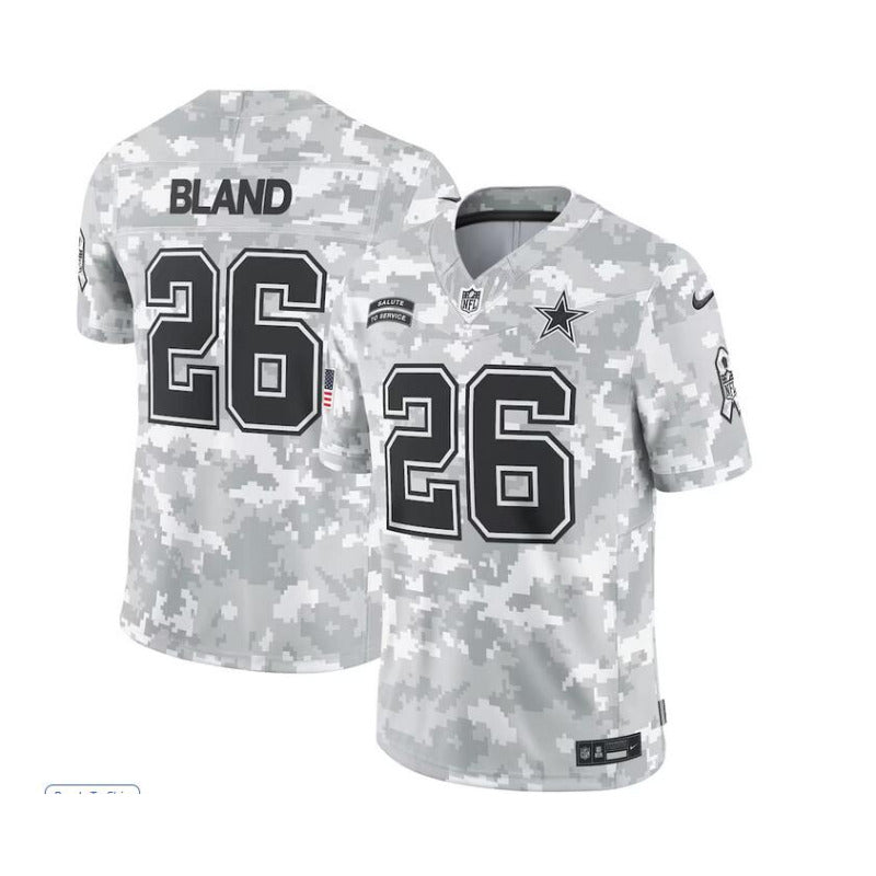 men/women/kids Dallas Cowboys DaRon Bland No.26 2024 Salute To Service Jersey