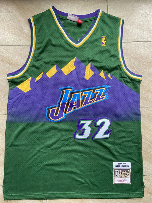 Utah Jazz Karl Malone NO.32 Basketball Jersey