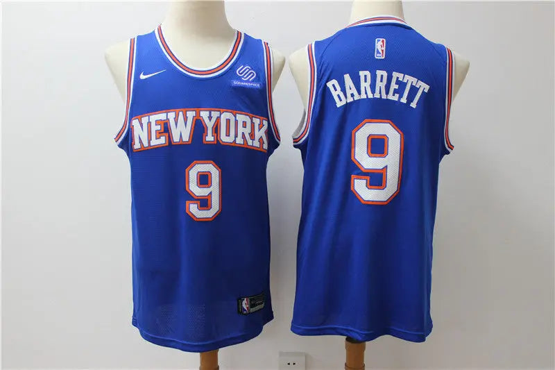 New York Knicks Barrett NO.9 Basketball Jersey