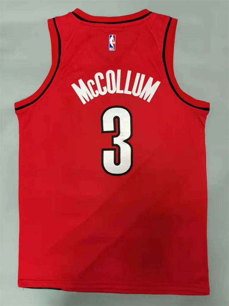 Portland Trail Blazers CJ McCollum NO.3 Basketball Jersey