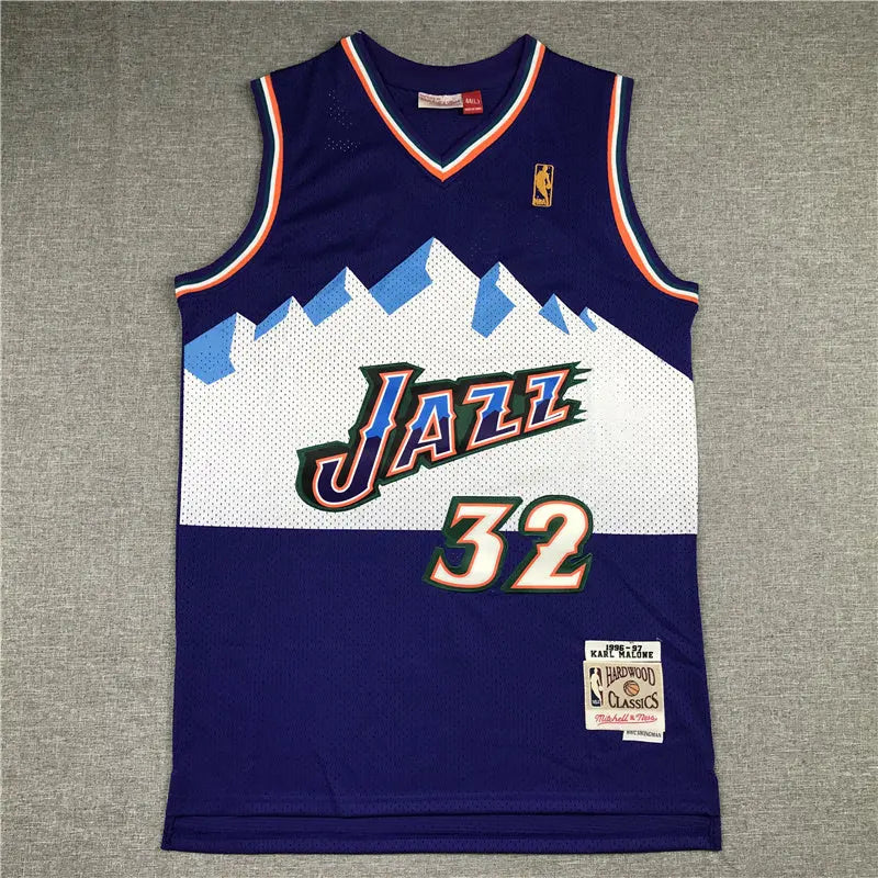 Utah Jazz Karl Malone NO.32 Basketball Jersey