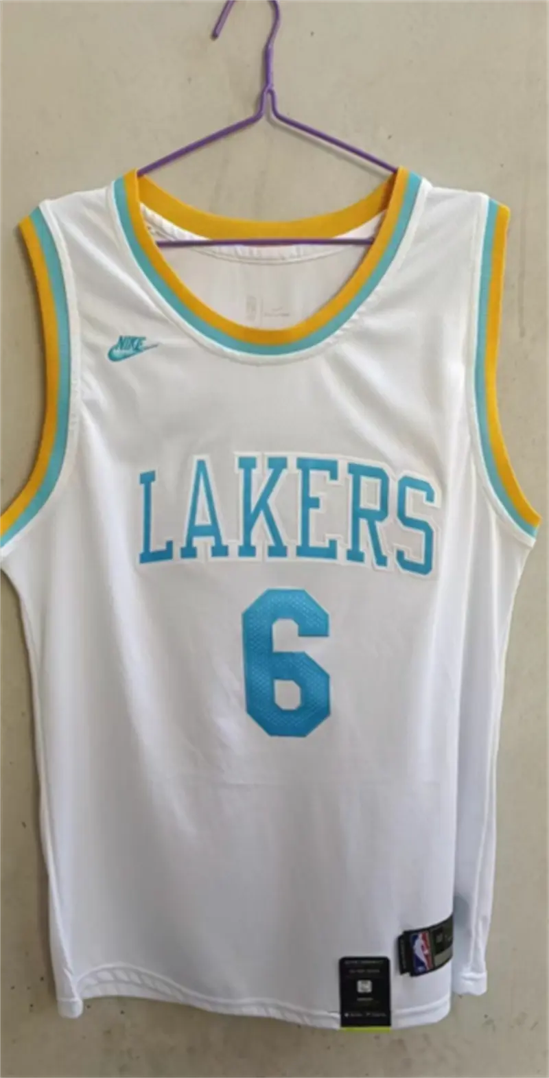 Los Angeles Lakers Lebron James NO.6 Basketball Jersey