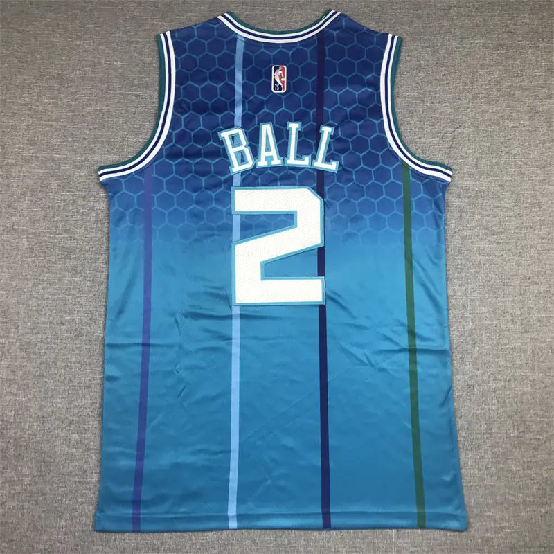 Charlotte Hornets LiAngelo Ball NO.2 Basketball Jersey