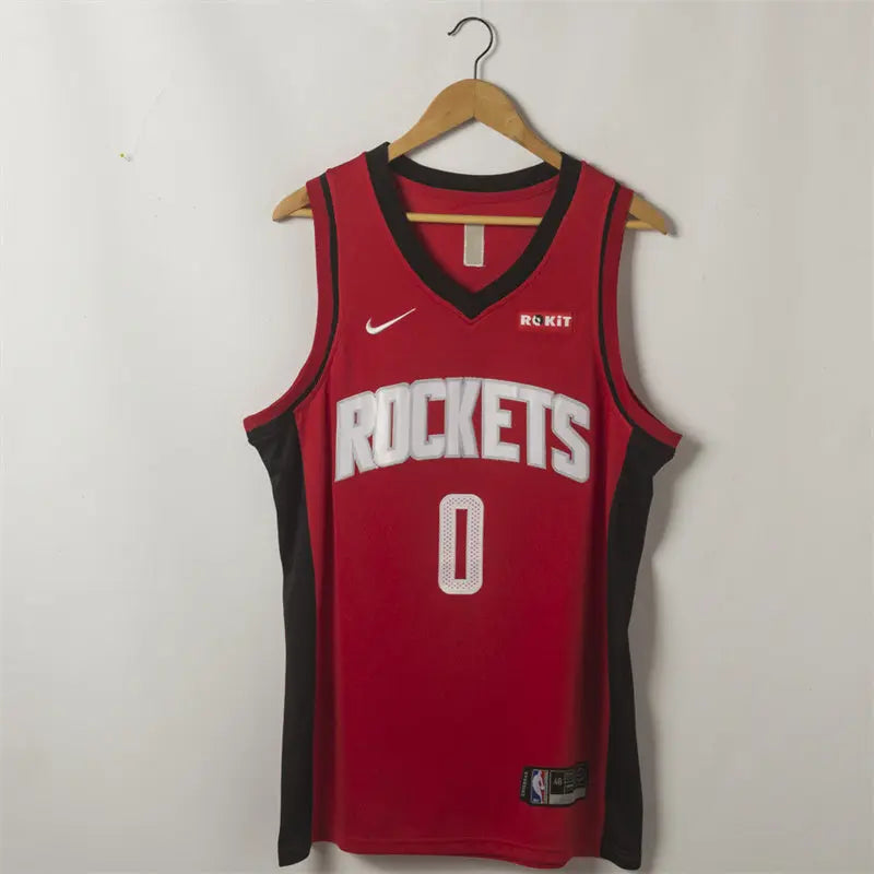 Houston Rockets Russell Westbrook NO.0 Basketball Jersey