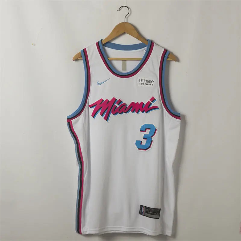 Miami Heat Wade NO.3 Basketball Jersey