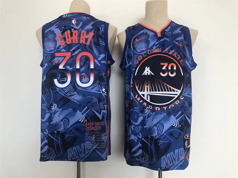 Golden State Warriors Stephen Curry NO.30 Basketball Jersey