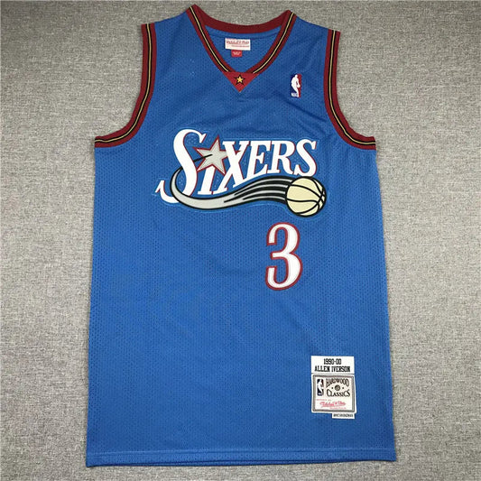 Philadelphia 76ers Allen Iverson NO.3 basketball Jersey