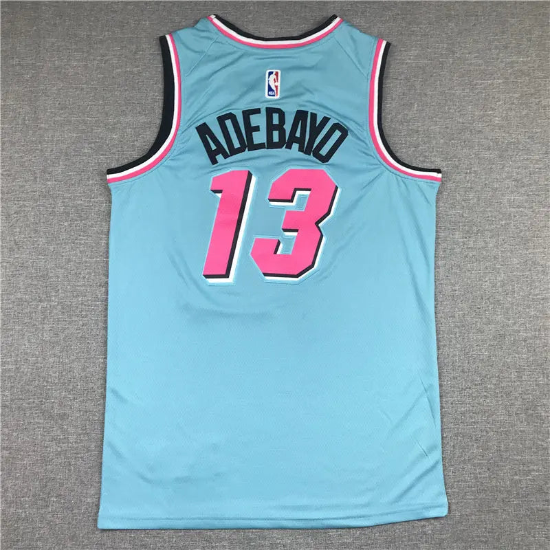 Miami Heat Adebayo NO.13 Basketball Jersey