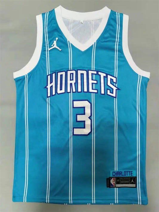 Charlotte Hornets Terry Rozier W NO.3 Basketball Jersey