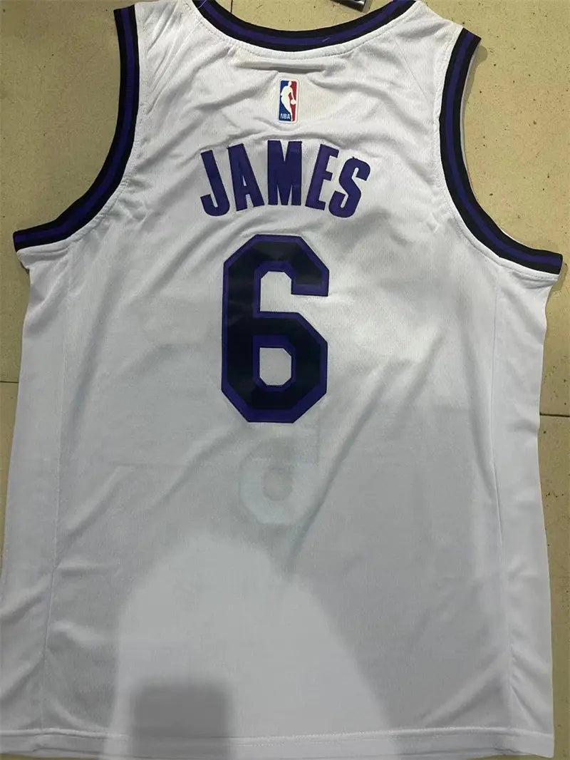 Los Angeles Lakers Lebron James NO.6 Basketball Jersey