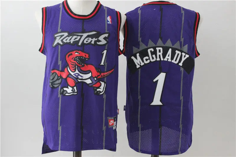 Toronto Raptors Tracy McGrady NO.1 Basketball Jersey