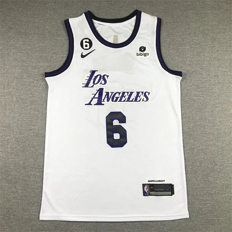 Los Angeles Lakers Lebron James NO.6 Basketball Jersey