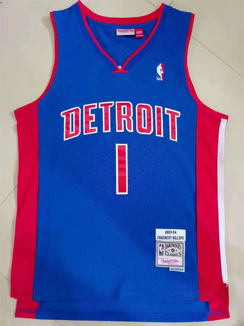 Detroit Pistons Chauncey Billups NO.11 Basketball Jersey