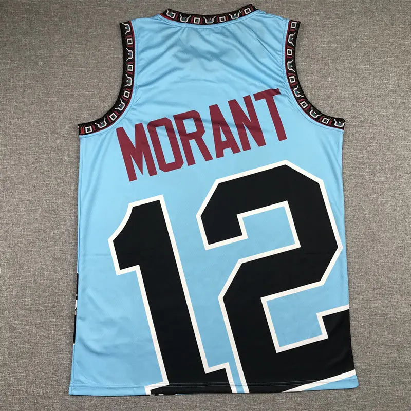 Memphis Grizzlies Ja Morant NO.12 Basketball Jersey