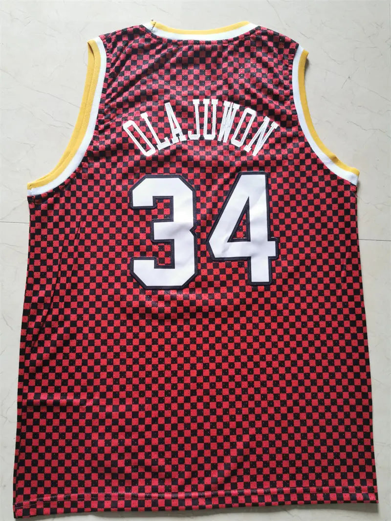 Houston Rockets Hakeem Olajuwon NO.34 Basketball Jersey