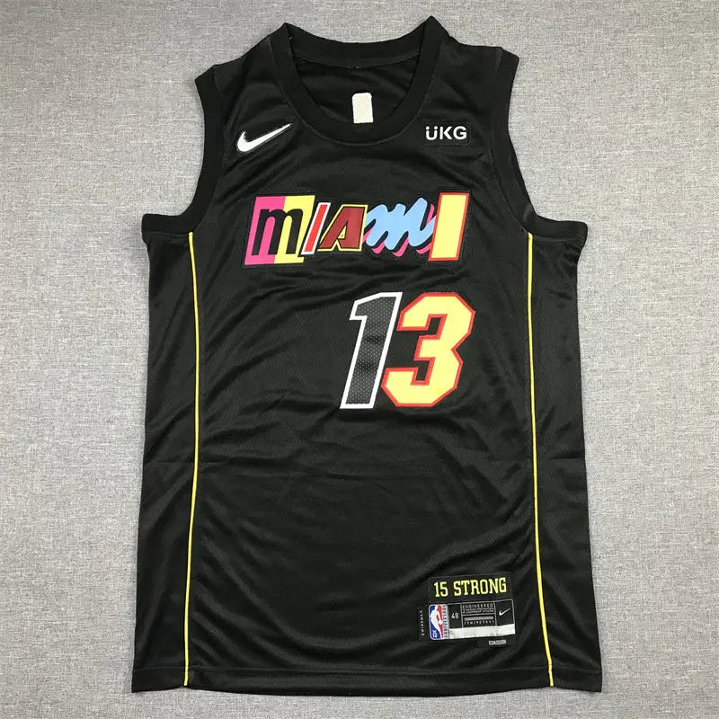 Miami Heat Adebayo NO.13 Basketball Jersey