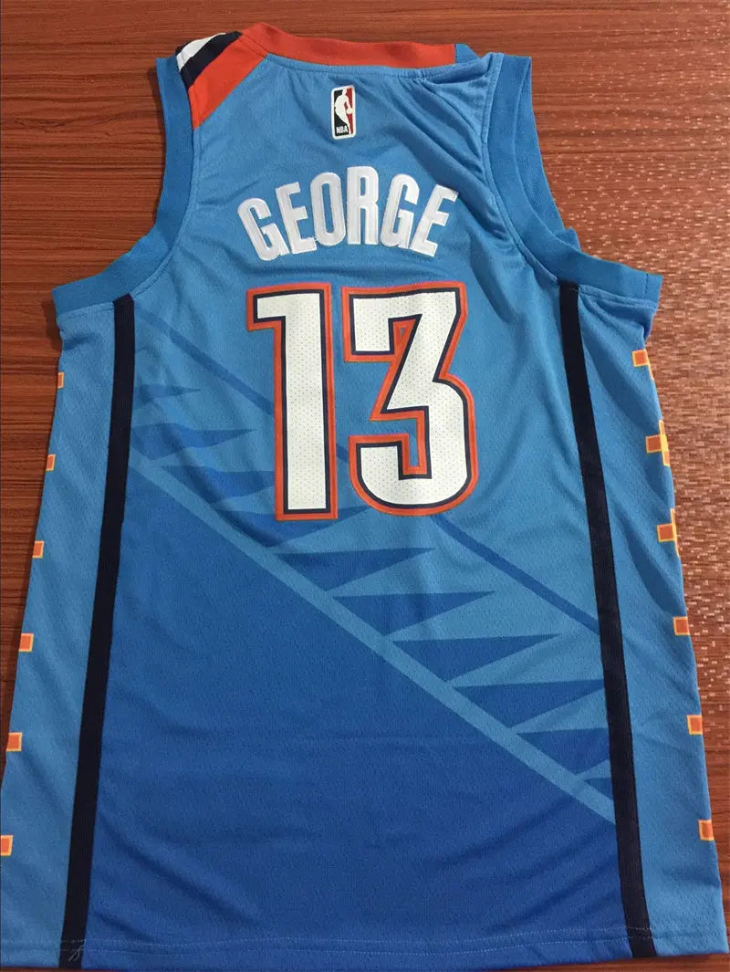 Oklahoma City Thunder Paul George NO.13 Basketball Jersey