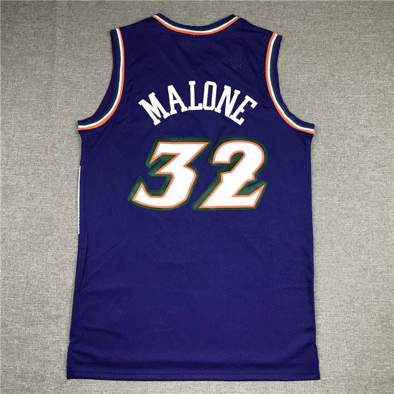 Utah Jazz Karl Malone NO.32 Basketball Jersey