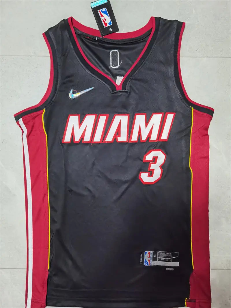 Miami Heat Wade NO.3 Basketball Jersey