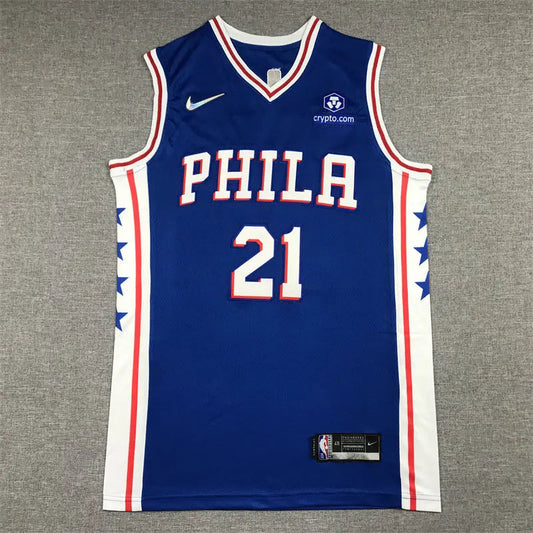 Philadelphia 76ers Joel Embiid NO.21 basketball Jersey