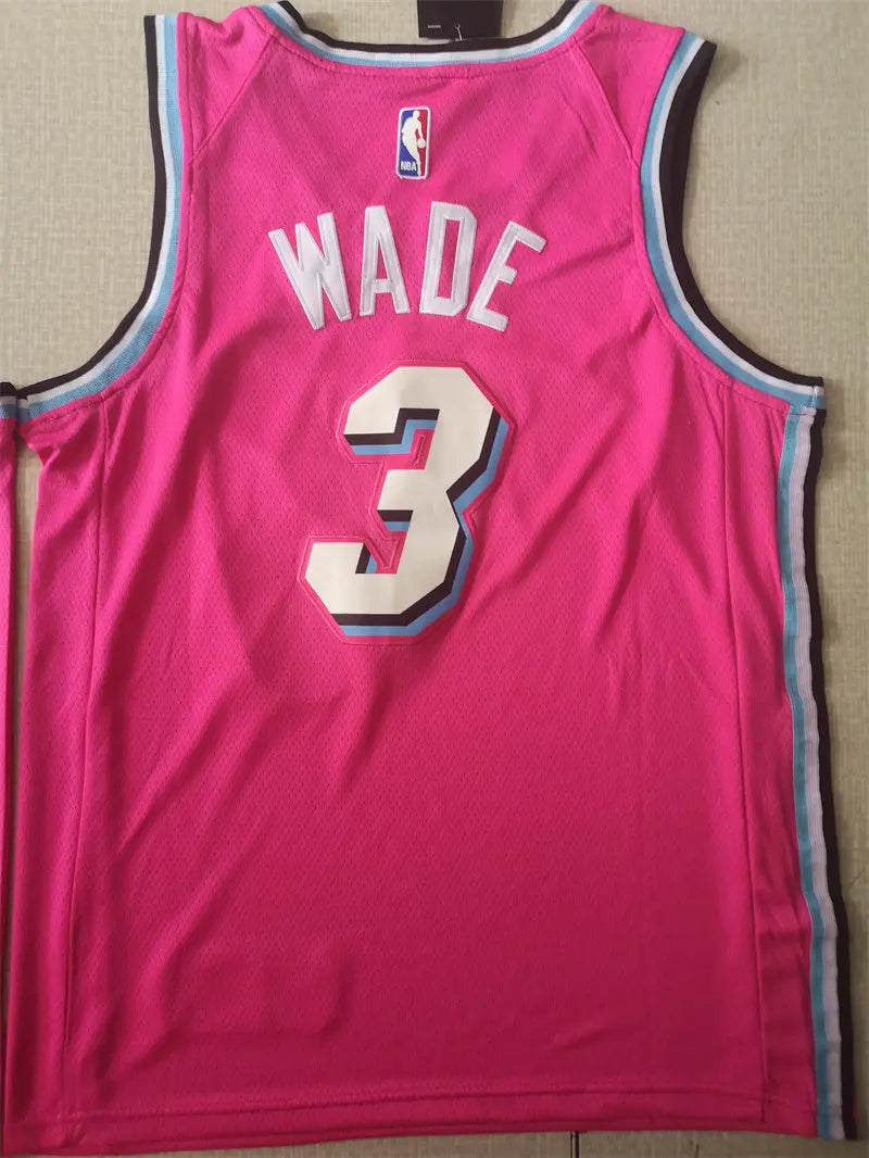 Miami Heat Wade NO.3 Basketball Jersey