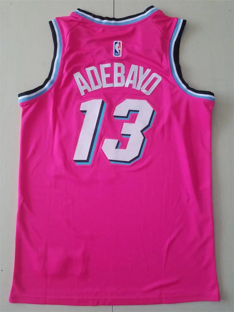 Miami Heat Adebayo NO.13 Basketball Jersey